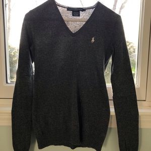 Gray Ralph Lauren sweater